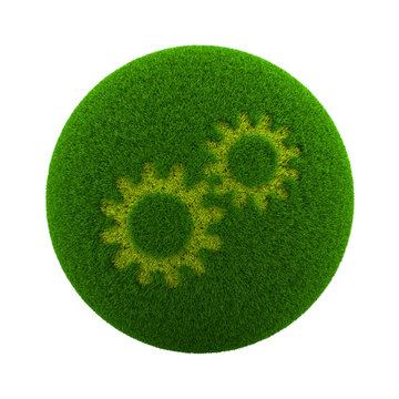 Grass Sphere Configuration Icon