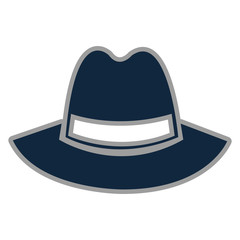 vintage hat icon
