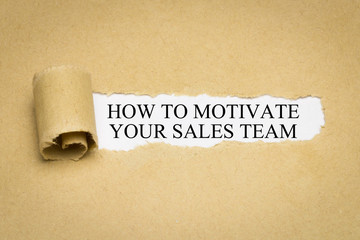 How to Motivate Your Sales Team