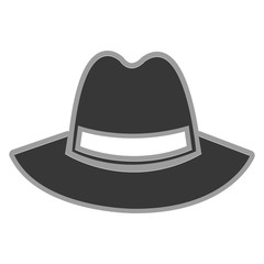 vintage hat icon