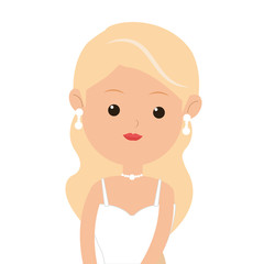caucasian bride icon