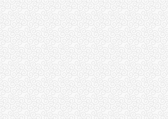 唐草模様のイラスト: グレー