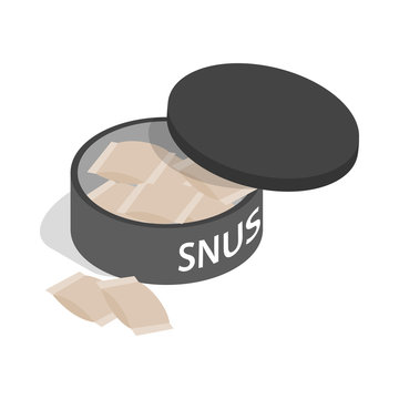 Swedish snus, chewing tobacco icon