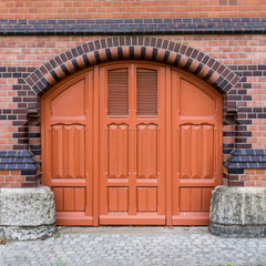 Einfahrt Torbogen am Rathaus