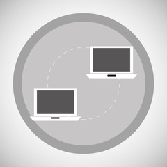 Communication design. Media icon. Flat illustration, vector grap