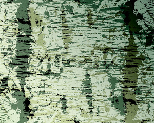 Texture and pattern of wood on green
