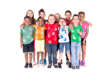 Obraz premium group of kids