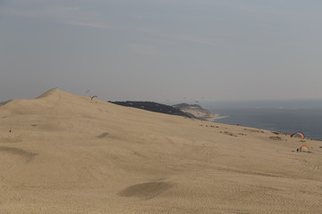 Hang gliding at Dune du Pilat