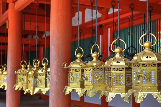 Lanterns at Kasuga Grand Shrine 