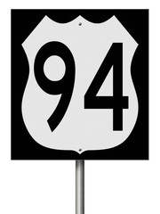 Sign for Highway 94