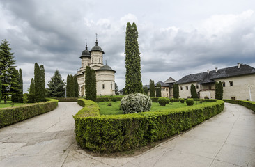 Fototapeta na wymiar Cetatuia Monastery in Iasi, Romania