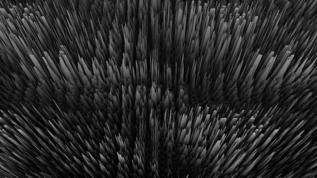 Glitch 1016: Digital pixel extrusion (Video Loop).