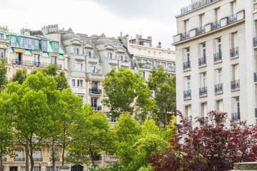 Fototapeta na wymiar Street view, Paris.