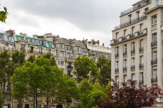 Street view, Paris.