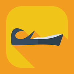 Obraz premium Flat modern design with shadow icons East clothing