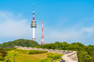 Korea,Namsan Tower in Seoul,South Korea