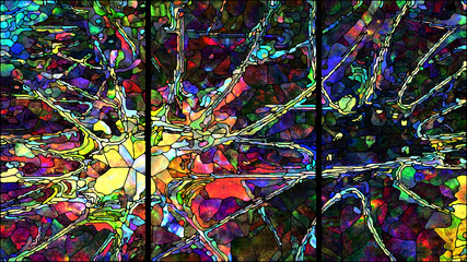Digital Life of Stained Glass