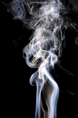 abstract background smoke curves and wave