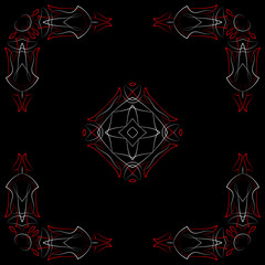 Pinstripe Corner Design