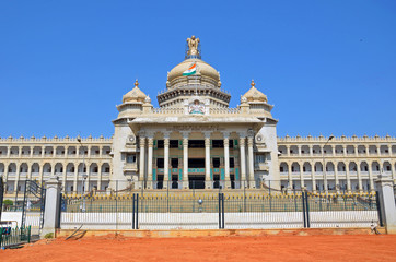 Vidhana Soudha in Karnataka State,India