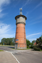 Water Tower and Tourist Information in Wladyslawowo