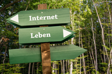 Schild 99 - Leben