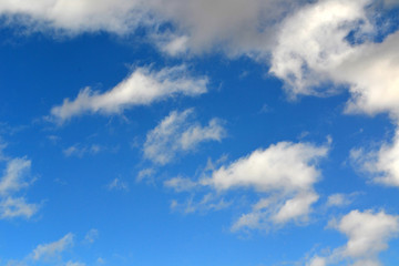 Obraz premium texture cloud the summer sky