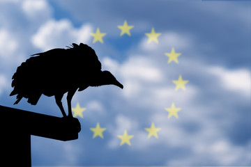 Vulture of banruptcy waiting for Europe