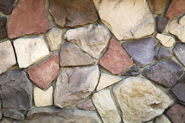 Texture of stone wall