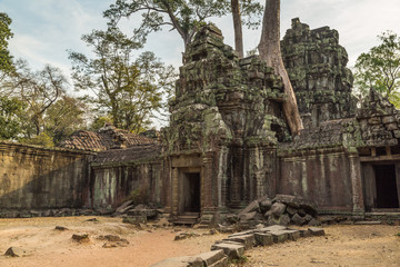 Gate of temple in Angkor Wat complex