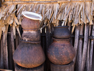 Local Pottery in Myanmar