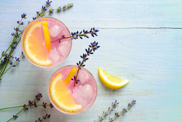 Lavender lemonade - obrazy, fototapety, plakaty