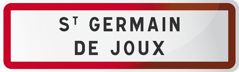 Saint GERMAIN DE JOUX : Commune de l'Ain - 01 - Auvergne-Rhône-A