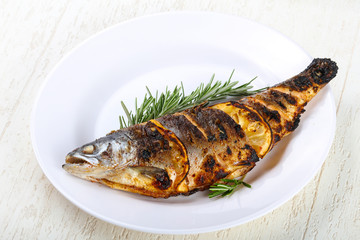 grilled trout