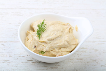 Arabic traditional cuisine - hummus
