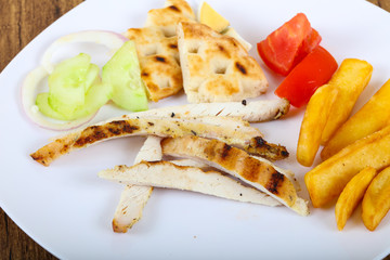 Grilled chicken breast