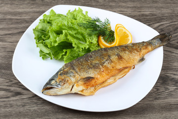 Grilled trout