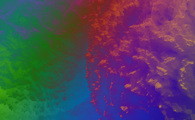 Microbiology, microscopic image, virus-like structure. Abstract planet.3d illustration