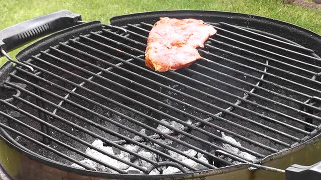 Schwenker auf dem Grill