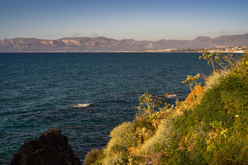 Wild coast of Castellammare del Golfo
