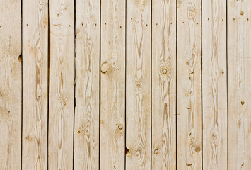 wooden fence of vertical planks