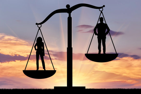 Dominance of women against men, on the scales of justice