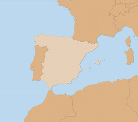 Map - Spain
