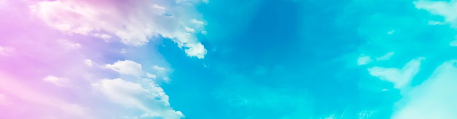 Crédence de cuisine en verre imprimé Ciel Colorful cloud sky abstract background, Beautiful color cloud sky background, Abstract colorful cloud sky background.Beautiful blue sky and white cloud represent the sky and cloud concept related idea