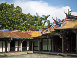 Naklejka premium chinese traditional old architecture