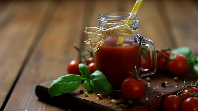 Fresh Homemade Tomato Juice 