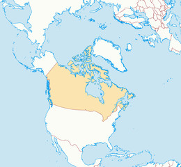 Map - Canada