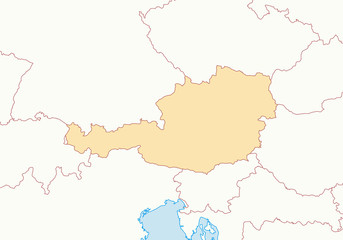 Map - Austria