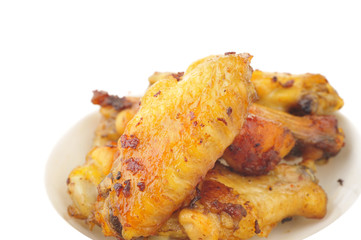 Roast chicken wings