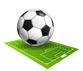 Soccer championship vector illustration